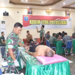 Kodim 1206/Putussibau Gelar Rikkes Samapta UKP dan Samapta Periodik I TA. 2024