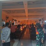 Sinergitas TNI Polri Kecamatan Teluk Keramat Amankan Ibadah Paskah Wilayah Binaan