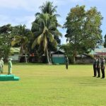 Dandim Sintang Pimpin Upacara Senin dan Kenaikan Pangkat Periode 1 April 2024