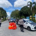 Jalan Macet Kapolres Sintang Turun Langsung Urai Kemacetan