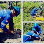 Bukti Komitmennya PLN Gerak Cepat Selesaikan Titik Sambungan Grounding Kaki Tower 91 di Saketi – Rangkas