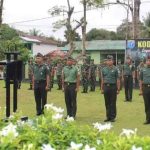Dandim 1206/Putusibau Pimpin Upacara Kenaikan Pangkat