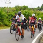 Manfaatkan Waktu Luang Danrem 121/Abw Ajak Olahraga Gowes Bareng