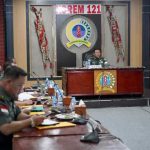 Kasrem 121/Abw Pimpin Sidang Jabat Perwira Jajaran Korem 121