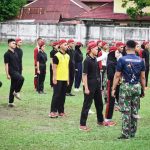 Jelang Peringatan Hari Lahir Pancasila Pasi Pers Kodim Sintang Cek Kesiapan Paskibra
