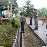Tim Lomba Kebersihan Laksanakan Penilaian Di Wilayah Jajaran Korem 121/Abw