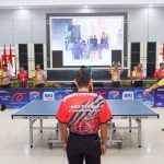 Kasrem 121/Abw Hadiri Pembukaan Kejuaraan Tenis Meja Piala Pangdam