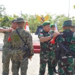 Wadan Kolakops Rem 121/Alambhana Wanawwai Buka Kegiatan Patroli Terkoordinasi Antara TNI AD dengan TDM