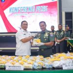 Tepat di Hari Jadi Satuan, Pangdam Tanjungpura Serahkan Puluhan Kilo Sabu dan Ribuan Butir Ekstasi ke BNNP Kalbar