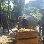 Pra TMMD 121 Kodim Sintang Berlangsung, Tim Tukang Maksimalkan Pekerjaan