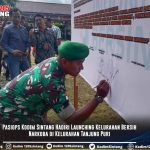 Pasiops Kodim Sintang Hadiri Launching Kelurahan Bersih Narkoba di Kelurahan Tanjung Puri