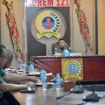 Kasrem 121/Abw Pimpin Rapat SidangJabatan Perwira