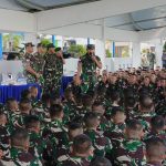 Pangdam Tanjungpura Berangkatkan Satgas Pamtas RI-PNG Kewilayahan Papua Barat Yonif 642 Kapuas