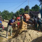 Hari ke dua TMMD ke-121, Kodim 1205/Sintang Lanjutkan Pekerjaan