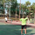Sebagai Pengisi Waktu Di Hari Libur Prajurit Korem 121/Abw Olahraga Tenis