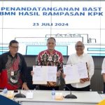 Kementerian ATR/BPN Terima Aset BMN Hasil Rampasan KPK Senilai Rp4,7 Miliar