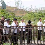 Menteri AHY Berkeliling IKN Bersama Presiden, Wapres RI, dan Menteri KIM Meninjau Embung hingga Sumbu Kebangsaan