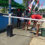 Siap Meriahkan Peringatan HUT Kemerdekaan RI ke-79, Satgas TMMD Bersama Masyarakat Laksanakan Kerja Bakti