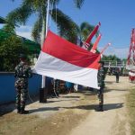 Satgas TMMD Kodim Sintang Meriahkan Suasana HUT Kemerdekaan Republik Indonesia Ke-79