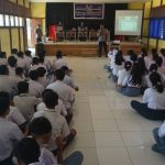 TMMD Kodim Sintang Gelar Penyuluhan Kamtibmas Bagi Pelajar