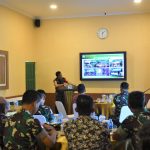Dandim 1205/Sintang Paparkan Perkembangan TMMD REG TAS ke-121 kepada Tim Wasev