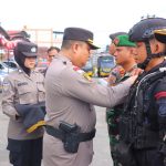 Jelang Pendaftaran Paslon Bupati dan Wakil Bupati, Polres Sintang Apel Gelar Pasukan