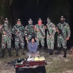 Danrem 121/ABW Brigjen TNI Luqman Arief Jumpa Pers Penggagalan penyelundupan Narkoba Dengan temuan Kelompok & Metode Baru Penyelundupan