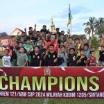 Turnamen Sepak Bola Danrem CUP Resmi Ditutup