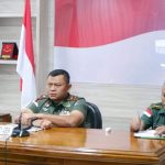 Danrem 121/Abw Brigjen TNI Luqman Arief Ikuti Paparan Rencana Pelaksanaan TMMD Ke-122 Tahun 2024