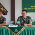 Kasrem 121/Abw Berikan Penekanan Kepada Prajurit dan Persit Korum Yonif 642/Kapuas Tentang Tanggung Jawab Sebagai Anggota Persit