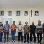 LP3K Sintang Audiensi Dengan Uskup Sintang, Sampaikan Pelaksanaan Pesparani Katolik Pertama di Kabupaten Sintang