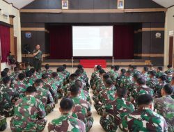 Sebanyak 142 Personil Bintara dan Tamtama Yang Akan Masuk Di Kodim Jajaran Korem 121/Abw Mengikuti Pembekalan