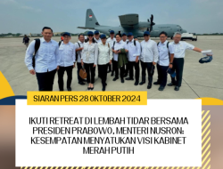 Ikuti Retreat di Lembah Tidar Bersama Presiden Prabowo, Menteri Nusron: Kesempatan Menyatukan Visi Kabinet Merah Putih