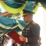 Upacara Peringatan Hari Kesaktian Panca Sila, Ini Pesan Danrem 121/Abw Brigjen TNI Luqman Arief