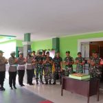 Polres Sintang Berikan Kejutan di Kodim 1205/Sintang Pada HUT Ke-79 TNI