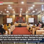 Pasiops Kodim Sintang Hadiri Rapat Koordinasi Pelayanan Pindah Memilih untuk Pemilihan Gubernur dan Wakil Gubernur Kalimantan Barat serta Pemilihan Bupati dan Wakil Bupati Sintang 2024