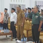 Pasi Log Kodim Sintang Hadiri Acara Pisah Sambut Kepala Kantor Kemenag Sintang