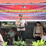 Pasipers Kodim Sintang Hadiri Apel Gelar Pasukan Ops Kewilayahan Zebra Kapuas 2024
