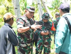 Danrem 121/Abw Bersama Auditor Kementan RI dan Dandim 1201 Tinjau Lokasi Opla