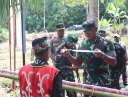 Danrem 121/Abw Dampingi Pangdam XII Tanjungpura Tutup TMMD Ke-122 TA. 2024 Kodim 1206 Putusibau