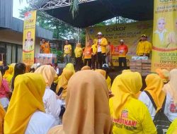 Hadir Ribuan Massa Pendukung dr Ririn Farabi, Golkar Pecahkan Rekor MURI Senam Sehat Se-Indonesia