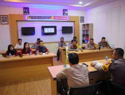 Polres Sintang Kembali Gelar Rapat Koordinasi Pastikan Kesiapan Jelang Pergeseran Logistik