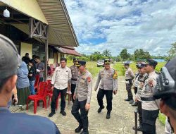 Jelang Rekapitulasi Penghitungan Suara, Kapolres dan Pamatwil Kunjungan PPK Binjai Hulu dan Kelam Permai