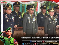 Dandim Sintang Hadiri Upacara Peringatan Hari Pahlawan
