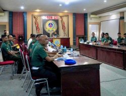 Korem 121/Abw Gelar Sidang Kenaikan Pangkat Periode 1-4 2025