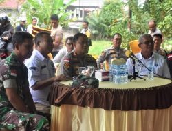 Wakili Dandim Pasi Ter Kodim Sintang Hadiri Launching Gugus Tugas Polri Dalam Mendukung Ketahanan Pangan