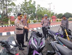 Satlantas Polres Sintang Tindak Aksi Balap Liar, Kapolres Perintahkan Sanksi Tegas Pengendara yang Terlibat