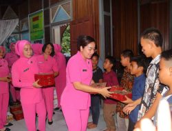 Bhayangkari Cabang Sintang Salurkan Bantuan Kemanusiaan ke Panti Asuhan Cahaya Purnama