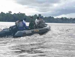 Momentum Nataru, TNI Polri Sintang Gelar Patroli Perairan Pastikan Kelancaran Arus Lalu Lintas