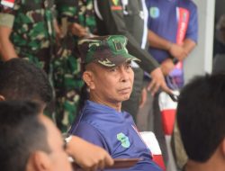 Pasilog Kodim Sintang Hadiri Pembukaan Turnamen Sepak Bola Bupati Cup VI 2024 Kabupaten Sintang